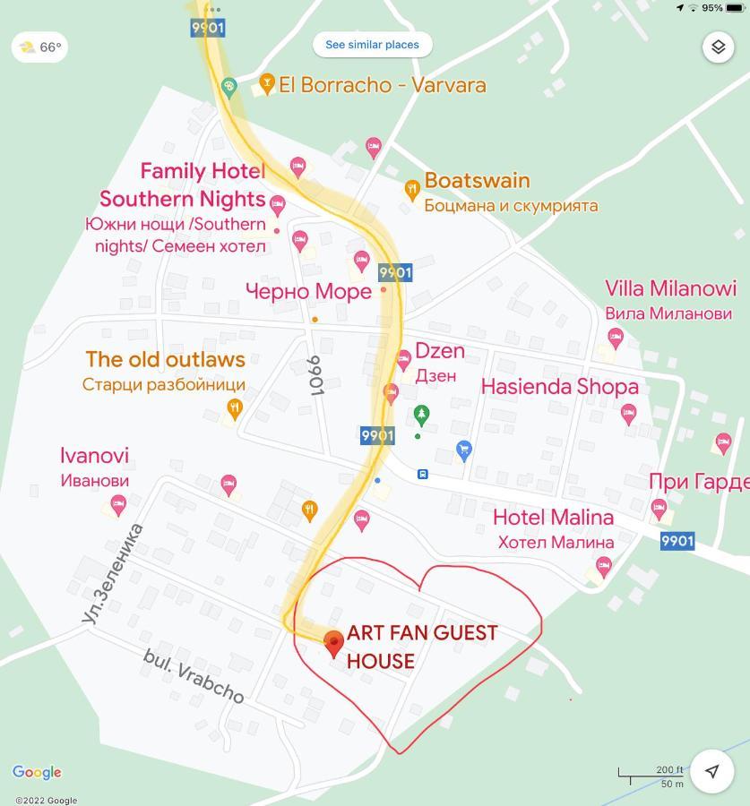 ורברה Art Fan Guest Studios מראה חיצוני תמונה